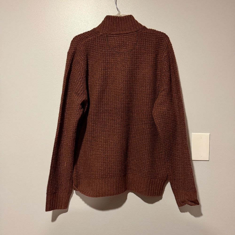 Faherty Cashmere/Wool 1/4 Button - Picture 3 of 3